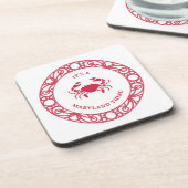 HET IS EEN MARYLAND THING (KRABBEN) Hard plastic o Bier Onderzetter (Linkerzijde)