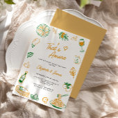 Het is een meer rustieke Italiaanse verlovingsfees Kaart