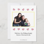 Het is een meisje - Aankondiging geboorte (Achterkant)