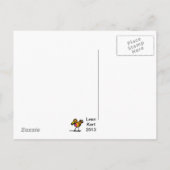 Het is een meisje aankondigingskaart (Achterkant)