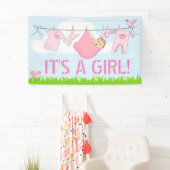 HET IS EEN MEISJE! (BABY in het ontwerp voor de KL Spandoek (Insitu)