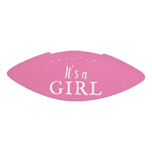 Het is een meisje-baby-meisje-Baby shower American Football (Paneel)