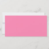 "Het is een meisje" baby-pasgeborene Aankondiging (Achterkant)