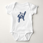 Het is een meisje baby romper (Voorkant)