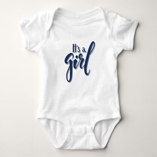 Het is een meisje baby romper (Voorkant)