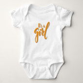 Het is een meisje baby romper (Voorkant)