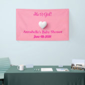 Het is een meisje Baby shower banner (Beurs)