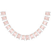 Het is een meisje Baby shower banner – Blush Pink  (Alle)