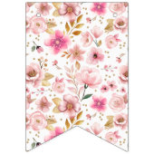 Het is een meisje Baby shower banner – Blush Pink  (Tweede vlag)