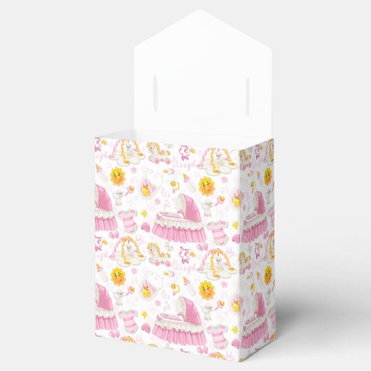 Het is een meisje Baby shower Bedankdoosjes (Geopend)