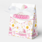 Het is een meisje Baby shower Bedankdoosjes (Voorkant Zijde)