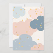 Het is een meisje Baby shower. Kaart (Achterkant)