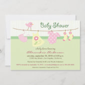 Het is een meisje! Baby shower sluiten Kaart (Voorkant)