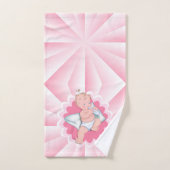 "Het is een meisje!" Bad Handdoek (Handdoek)