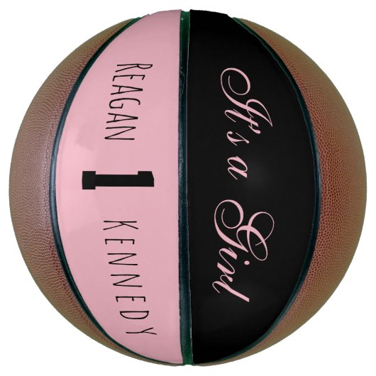 Het is een meisje basketbal (Verticaal)