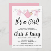 Het is een meisje dat droomt kaart (Voorkant / Achterkant)