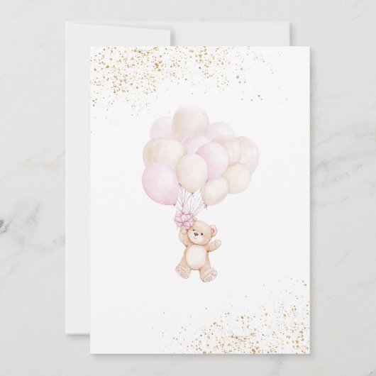 Het is een meisje dat we nauwelijks kunnen wachten kaart (Achterkant)