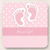 Het is een meisje drankjes onderzetter (Voorkant)