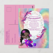 Het is een meisje - een Cutie-Pie Briefkaart (Voorkant / Achterkant)