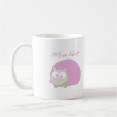 Het is een meisje! Egel Koffiemok (Links)