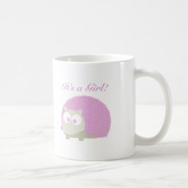 Het is een meisje! Egel Koffiemok