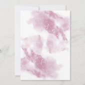 Het is een meisje, Elephant Balloon Baby shower In Kaart (Achterkant)