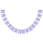 Het is een meisje. Elephant Flowers Paarse Swallow Vlaggetjes (Alle)