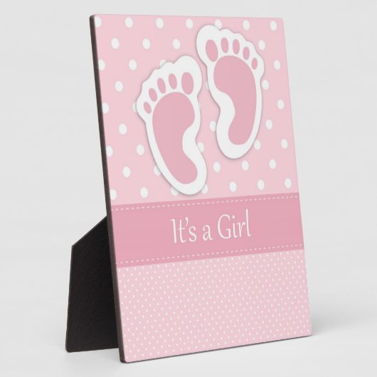 Het is een meisje fotoplaat (Zijkant)