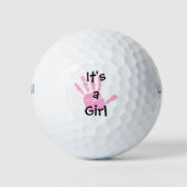 Het is een meisje golfballen (Voorkant)