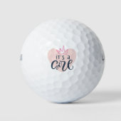 Het is een meisje golfballen (Voorkant)