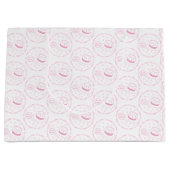 Het is een meisje! groot cadeauzakje (Voorkant)