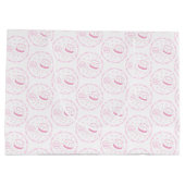 Het is een meisje! groot cadeauzakje (Achterkant)