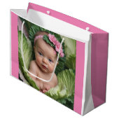 Het is een meisje groot cadeauzakje (Voorkant Gekanteld)