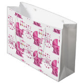 Het Is Een Meisje Grote Cadeautas (Voorkant Gekanteld)
