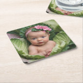 Het is een meisje kartonnen onderzetters (Schuin)