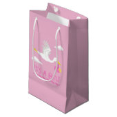 Het is een meisje! klein cadeauzakje (Voorkant Gekanteld)