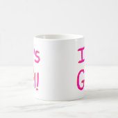 Het is een meisje! koffiemok (Center)