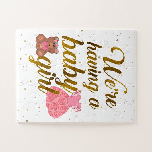 Het is een meisje legpuzzel (Horizontaal)