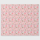 Het is een meisje Llama! Cadeaupapier (Vlak)