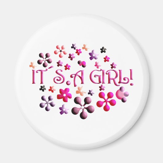 Het is een meisje magneet (Voorkant)