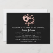 Het is een meisje met nieuw Roos voor baby's met z Kaart (Voorkant)