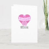 Het is een meisje met roze hartschoenen voor baby- (Achterkant)