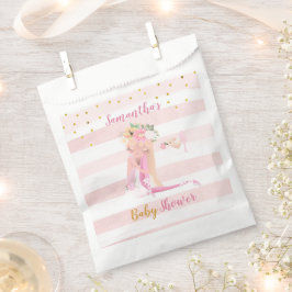 Het is een meisje mooi Ballerina Baby shower Bedankzakje