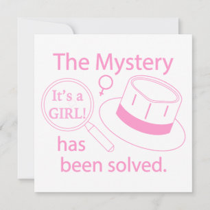 Het is een meisje! Mysterie opgelost Kaart