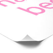 Het is een meisje! Mystery opgelost Perfect Poster (Hoek)