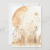 Het is een meisje neutraal baby dier Baby shower Kaart (Achterkant)