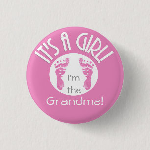 Het is een meisje! Nieuwe Baby Button voor bloedve