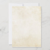 Het is een meisje olifant baby shower uitnodiging (Achterkant)