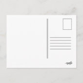 het is een meisje ooi aankondigingskaart (Achterkant)