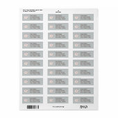 Het is een meisje! Ooi Etiket (Full Sheet)